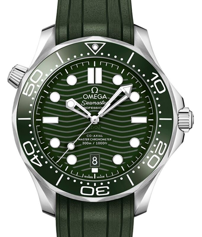 Rubber strap omega seamaster 300 clearance