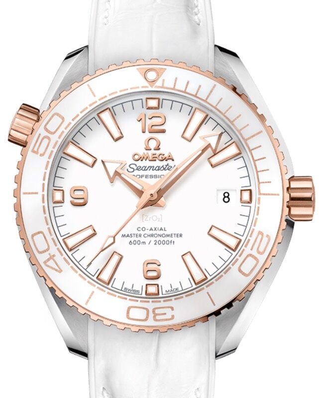Omega seamaster white ceramic shop