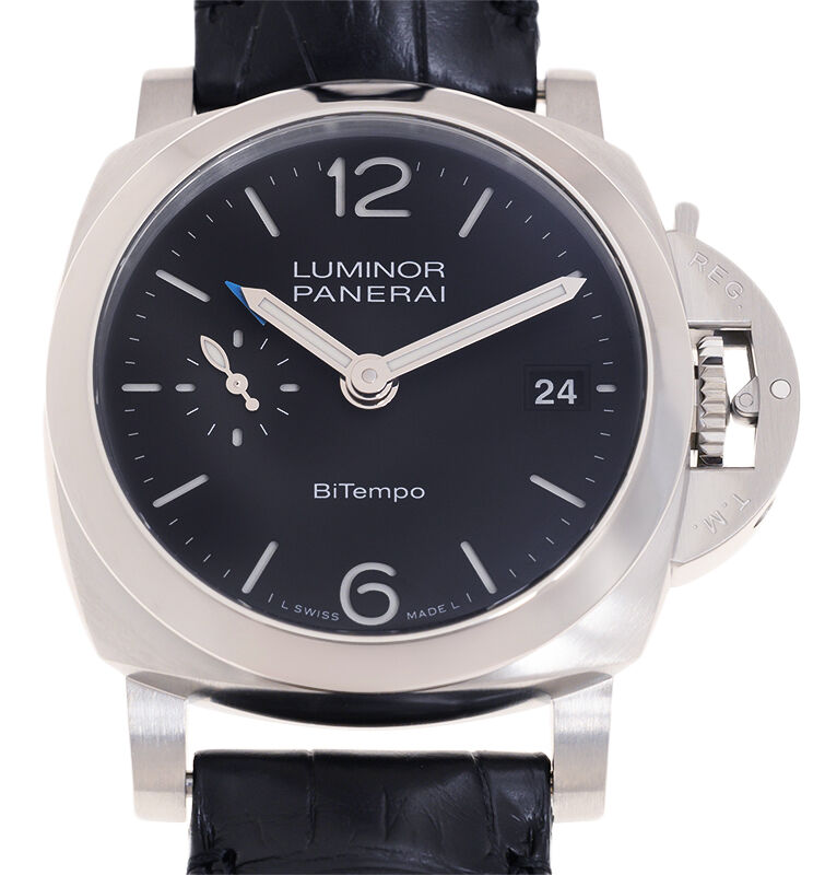 OFFICINE PANERAI ホワイトラバーベルト Straight Rubber Strap For Panerai® Luminor Base Logo White