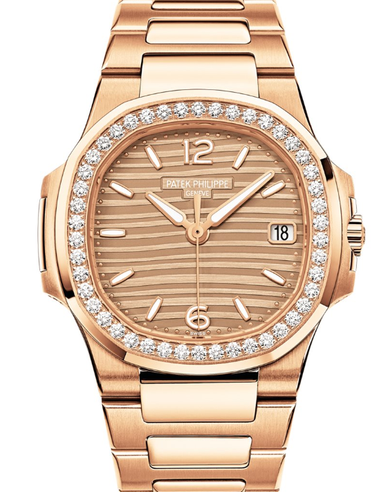 【2025】お歳暮・冬ギフト Nautilus Philippe Patek Date Golden Gold Rose Seconds Sweep 時計