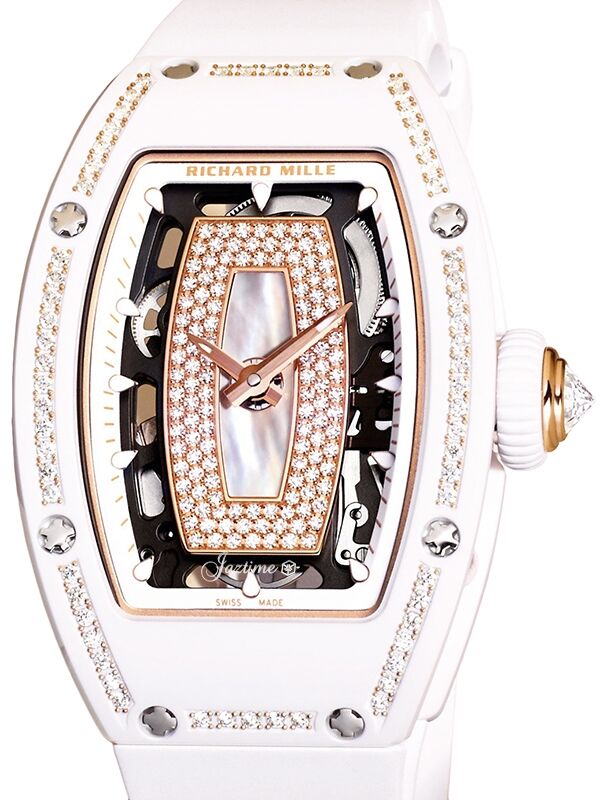 Richard mille white diamond outlet