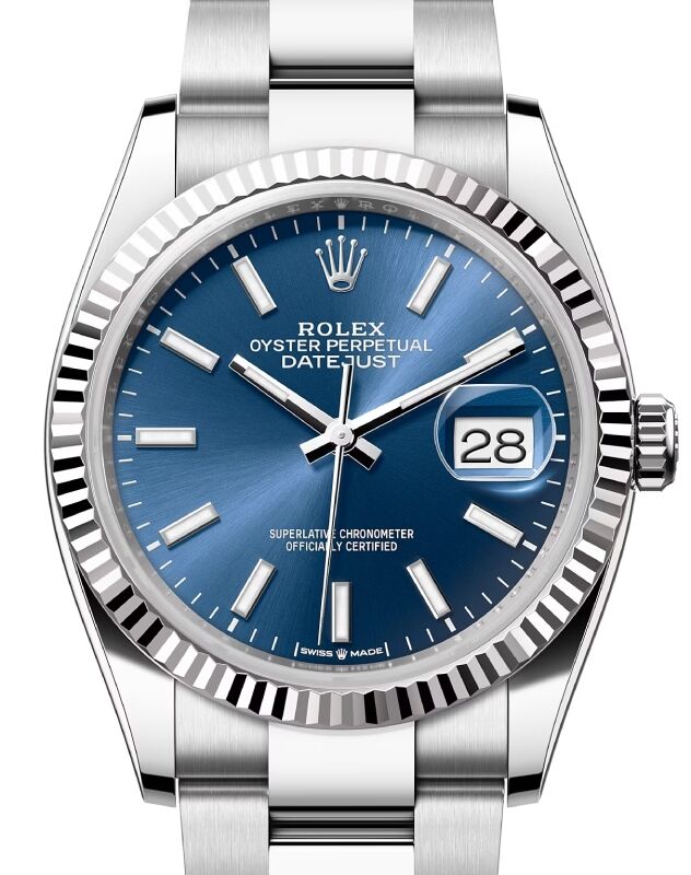 ファッションなデザイン rolex-datejust-36-white-gold- 邦楽