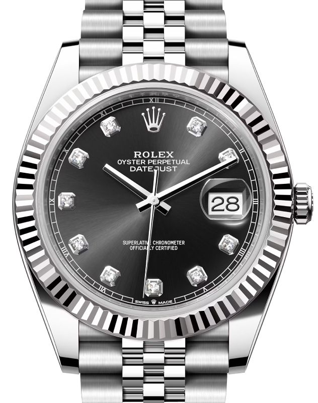 Rolex datejust 41 black jubilee clearance