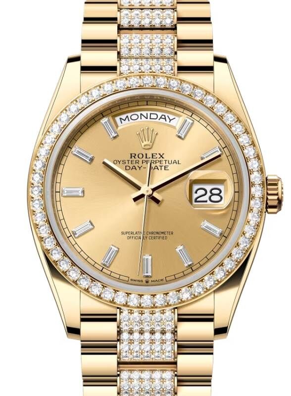 Rolex diamond presidential watch online