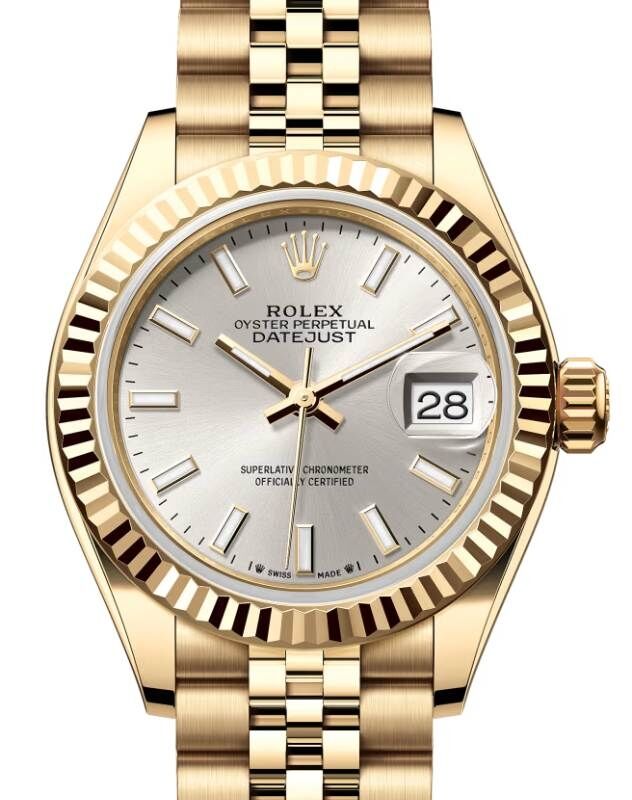 LETICIA バレッタ VALLETTA 01 Silver rolex-lady-datejust-28-yellow-