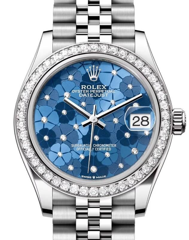 Rolex lady datejust 31 blue dial top