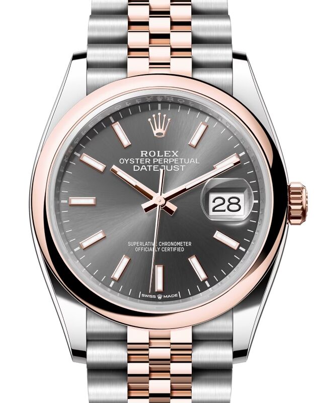 Datejust 36 rose gold shop