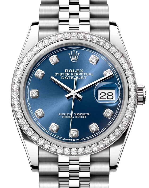 Rolex datejust 36 super jubilee discount