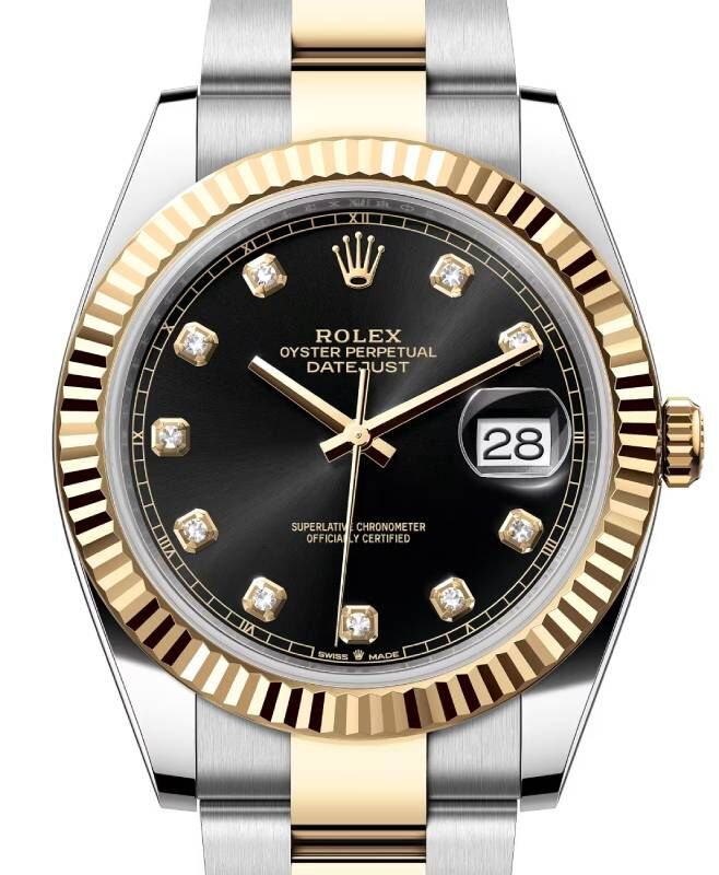 Rolex Datejust Black Dial - 41MM – Rocco's Jewelry