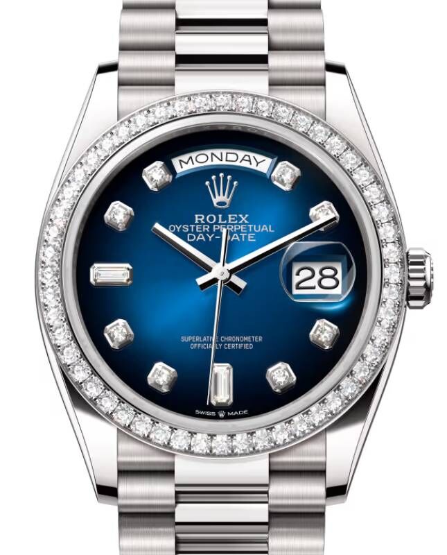 Reference 128349 | Diamond Bezel Rolex Day-Date 36 | ON SALE