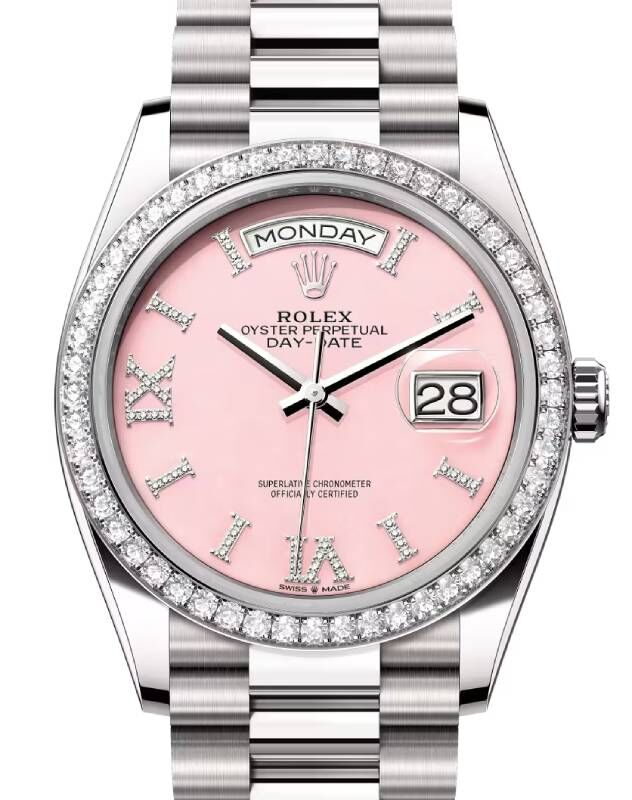 Reference 128349 | Diamond Bezel Rolex Day-Date 36 | ON SALE