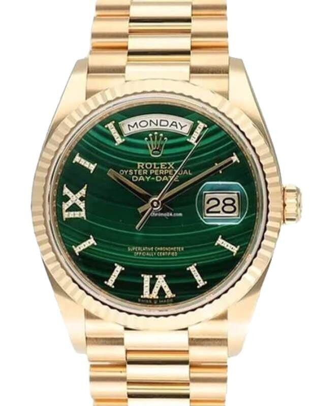 Rolex malachite dial cheap
