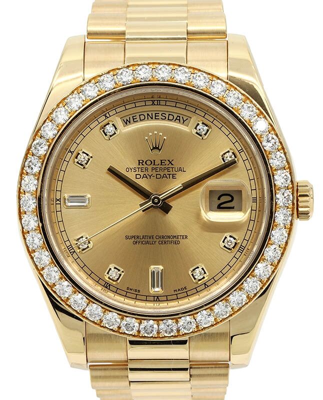 Rolex presidential 41mm gold clearance