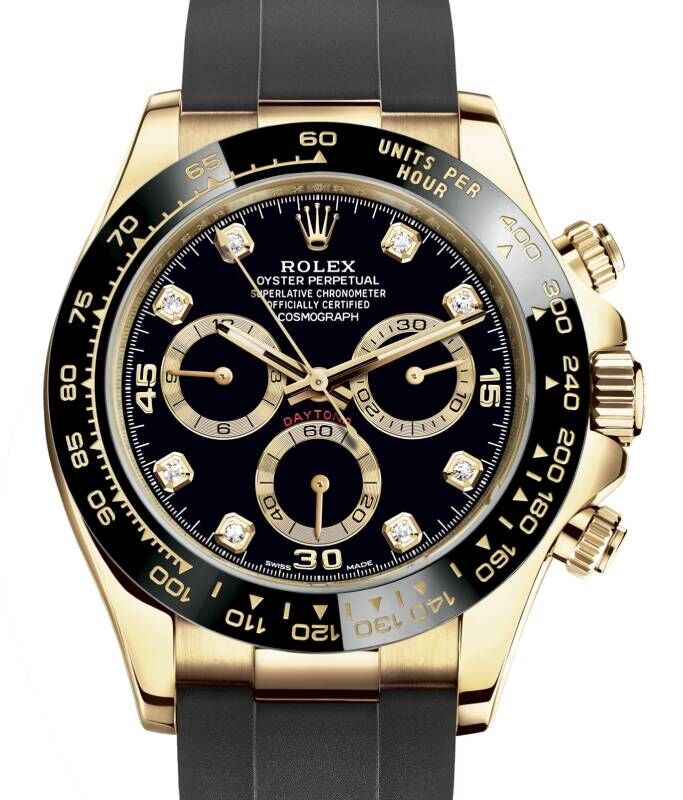 All Black Dial Rolex Daytona Chronograph Watches ON SALE