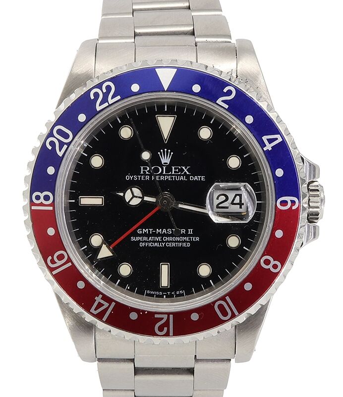 Rolex gmt master ii stick dial hot sale
