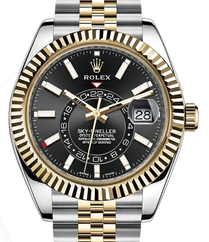 Black sky dweller rolex 2025