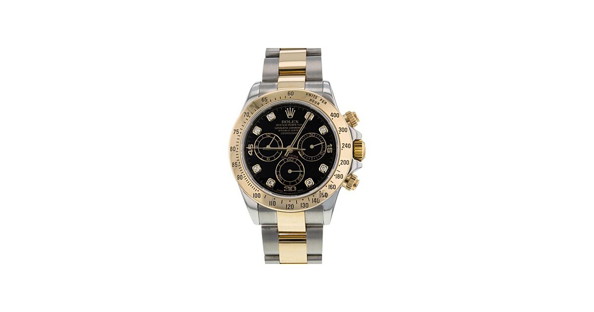 Rolex Cosmograph Daytona 116523 116523-BLKD Black Diamond 18k