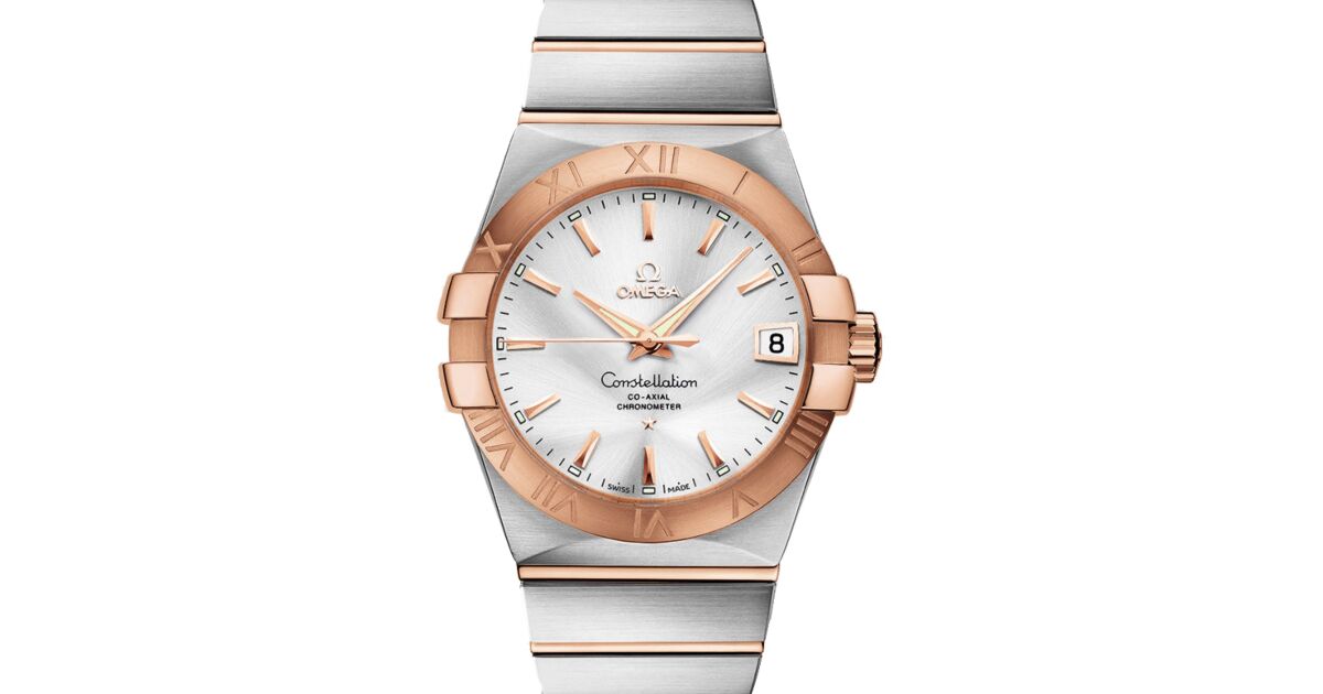 Omega Constellation Co-Axial 123.20.38.21.02.001 38mm Silver Index
