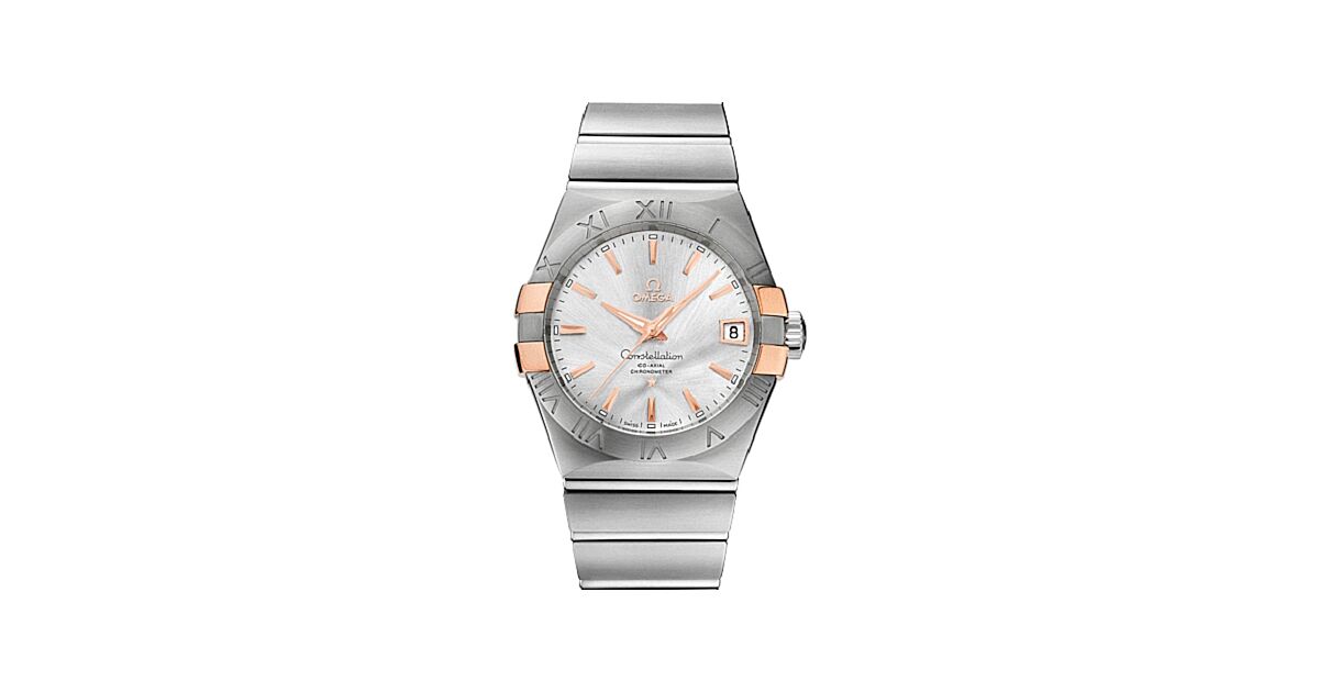 Omega Constellation Co-Axial 123.20.38.21.02.004 38mm Silver Index