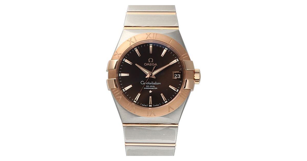 Omega Constellation Co-Axial 123.20.38.21.13.001 38mm Brown Index