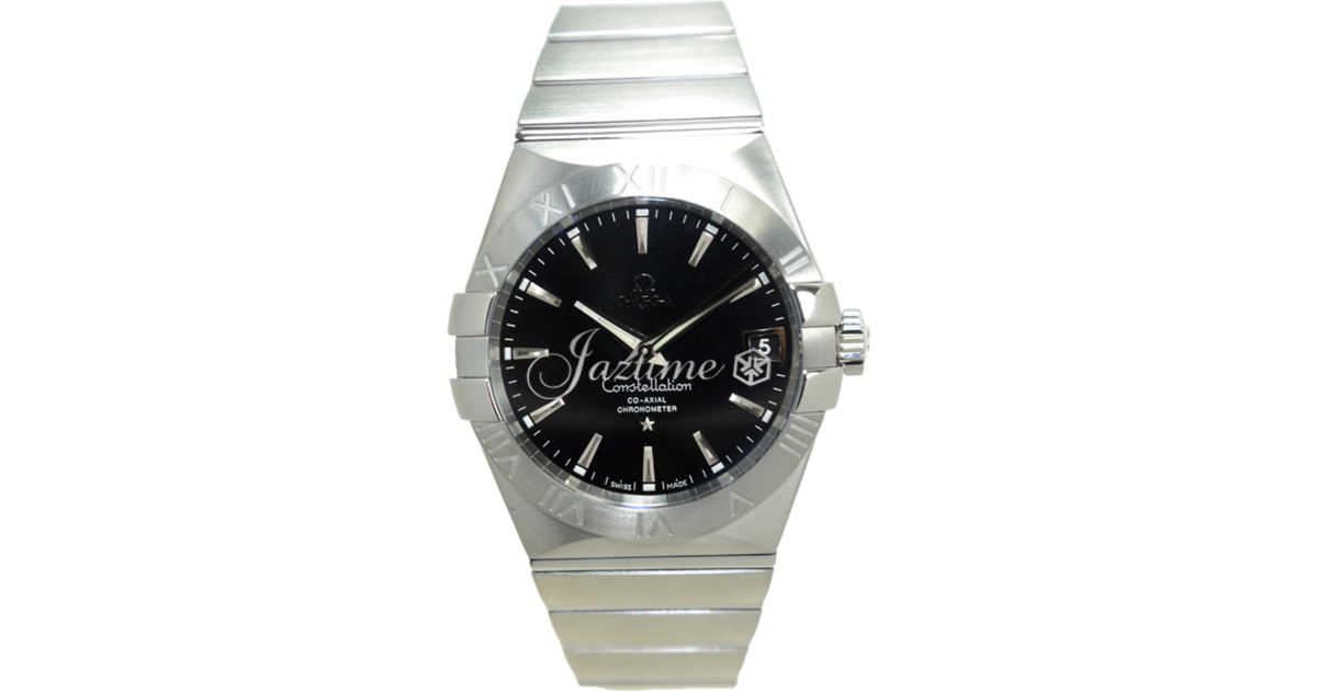 Omega Constellation Co-Axial 123.10.38.21.01.001 38mm Black Index