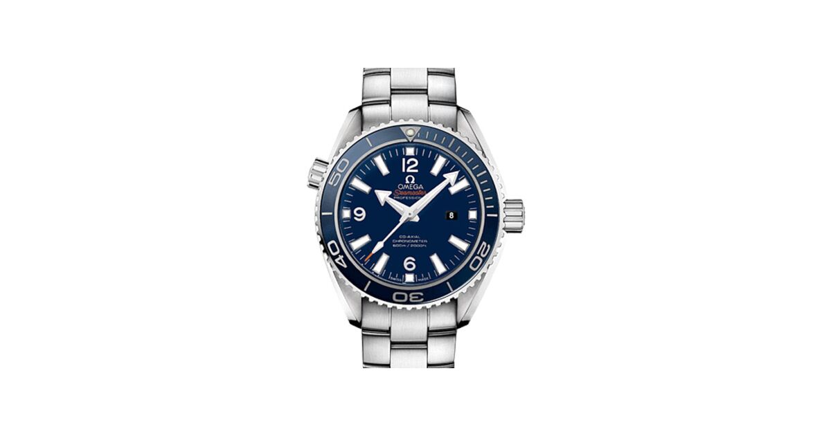 Omega Seamaster Planet Ocean 600M 37.5mm Titanium Blue Dial 232.90