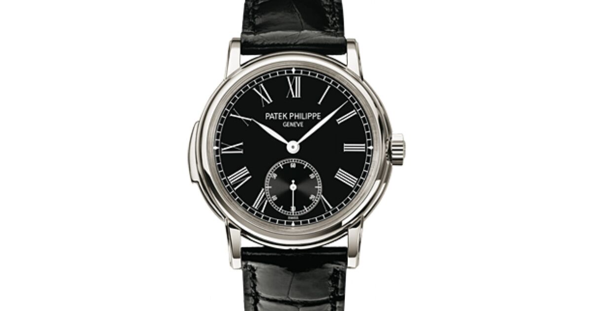 Patek Philippe 5078P-010 Grand Complications 38mm Black Roman