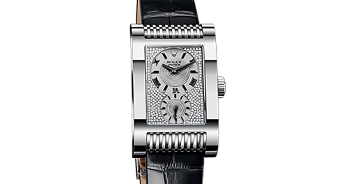 Rolex Cellini Prince 54419-DIA Diamond Paved Dial with Silver &amp