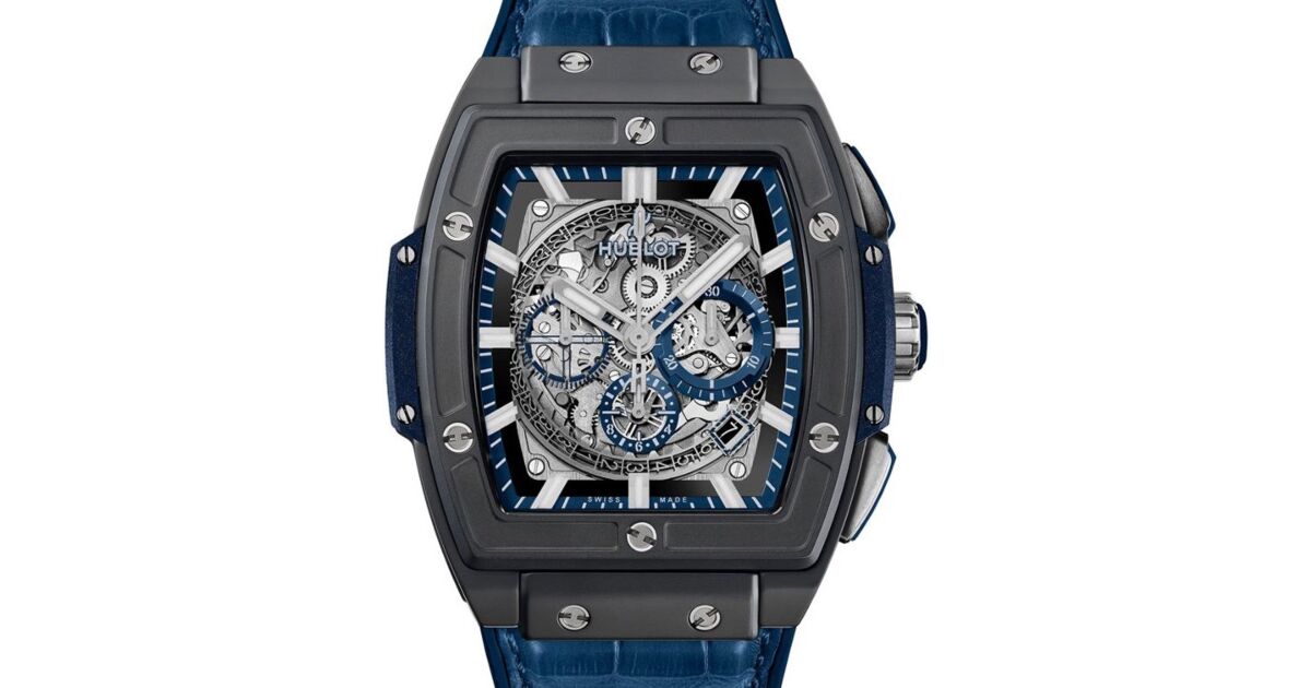 Hublot Spirit of Big Bang Chronograph Ceramic Blue 45mm Blue Dial