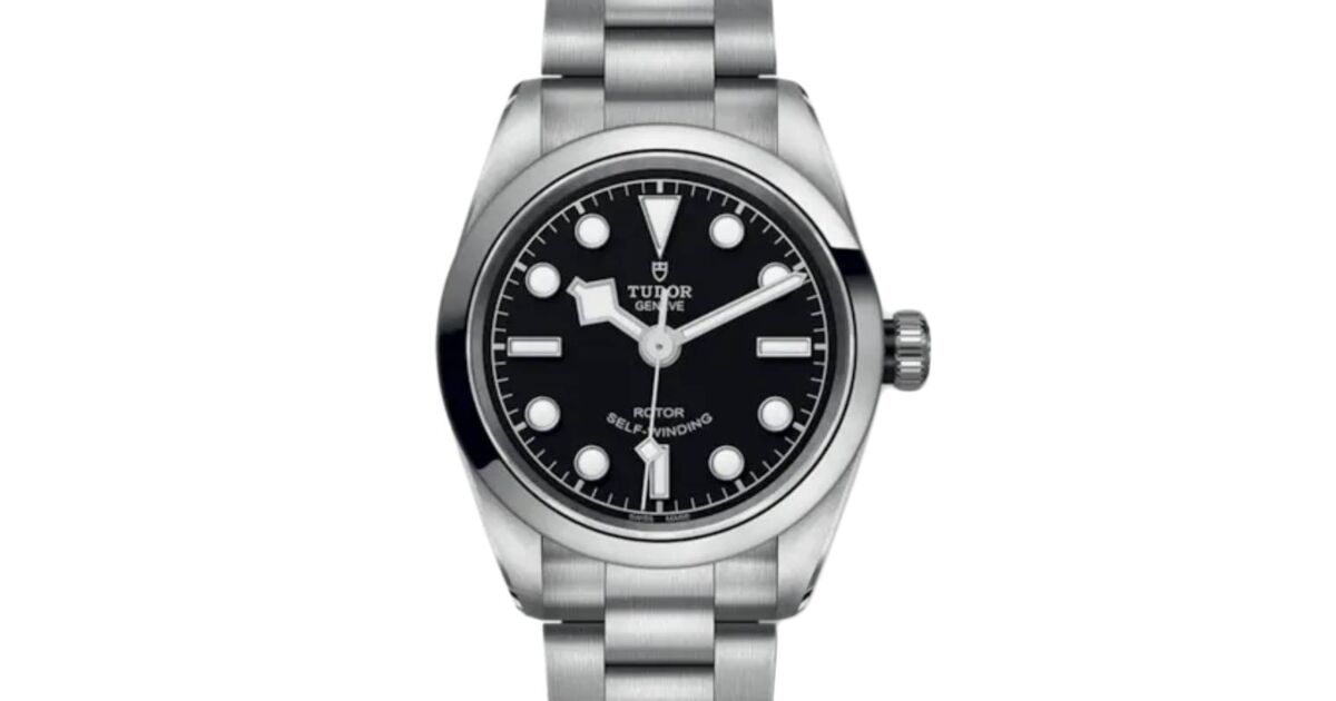 Tudor Black Bay 32 Stainless Steel 32mm Black Dial Steel Bracelet