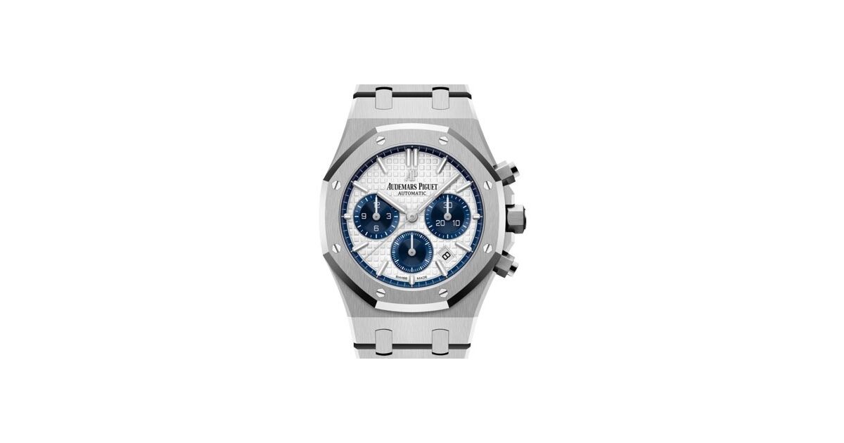 アイデンティティー　15LB 4OZ Audemars Piguet Royal Oak 38mm Chronograph Stainless Steel Silver