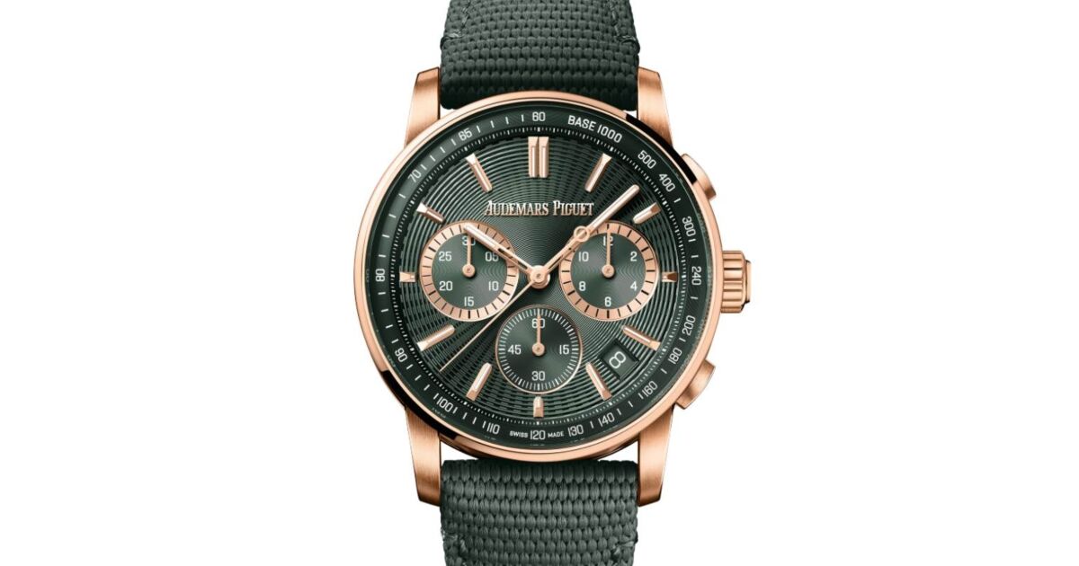 Audemars Piguet Code 11.59 Chronograph Pink Rose Gold 41mm Green