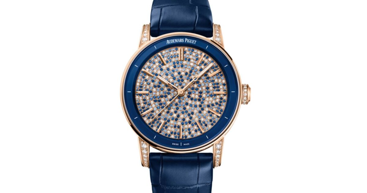 Audemars Piguet Code 11.59 Selfwinding Pink Gold Blue Sapphires