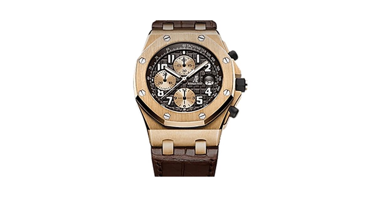 Audemars Piguet Offshore Yellow Gold Brown Dial 