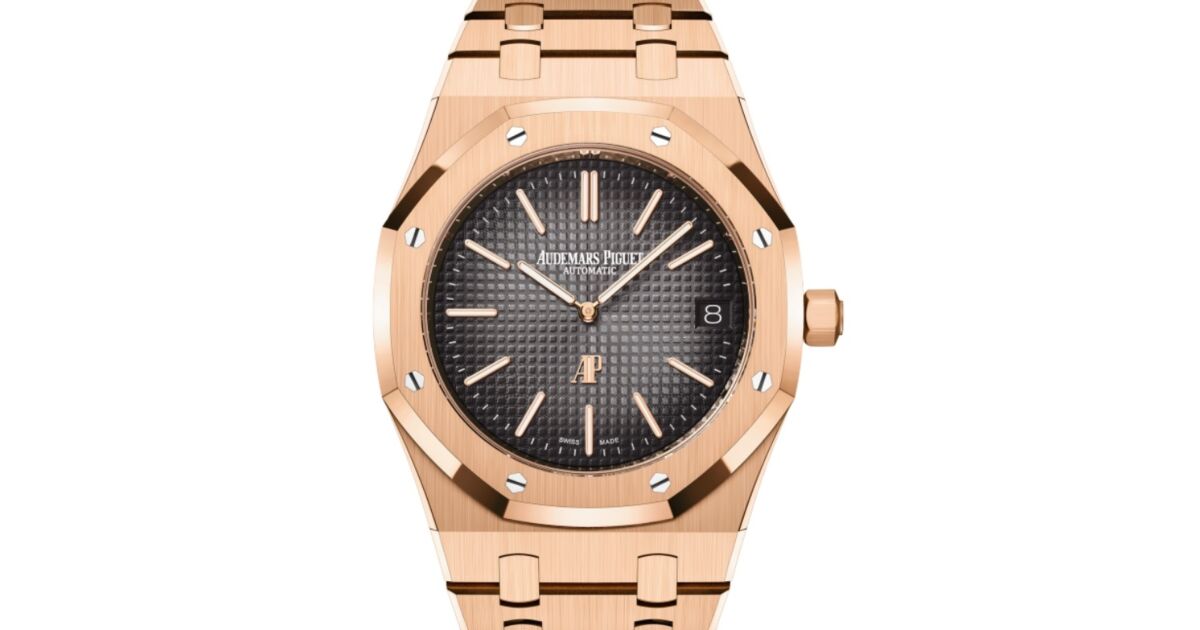 Audemars Piguet Royal Oak Jumbo Extra-Thin 39mm Rose Gold Grey