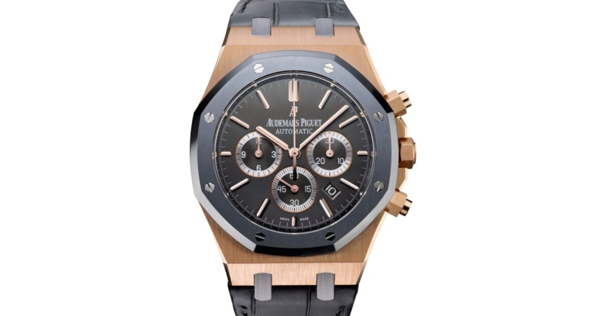 Audemars Piguet Royal Oak Leo Messi Chronograph Pink Gold Tantalum