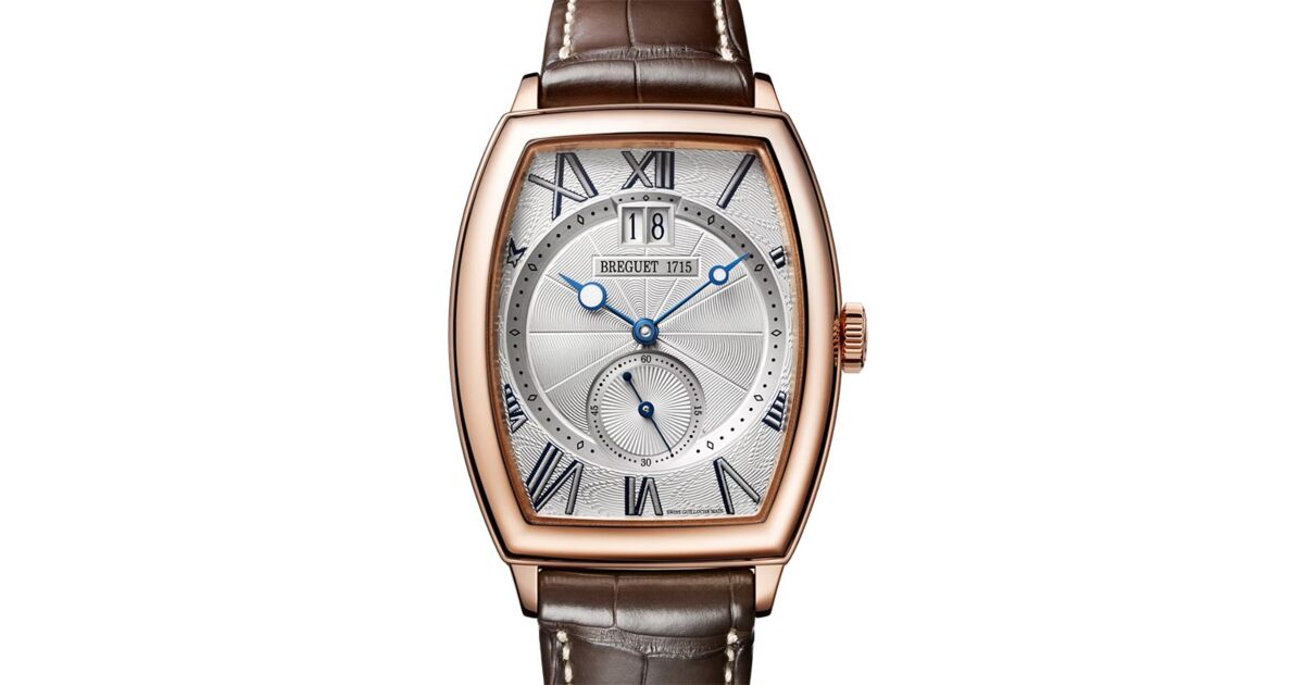 Breguet Heritage 5410 Rose Gold 42mm/Leather Silver Dial 5410BR/12/9VV
