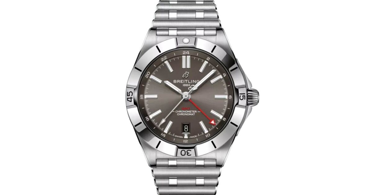 Breitling Chronomat Automatic GMT 40 Stainless Steel Anthracite