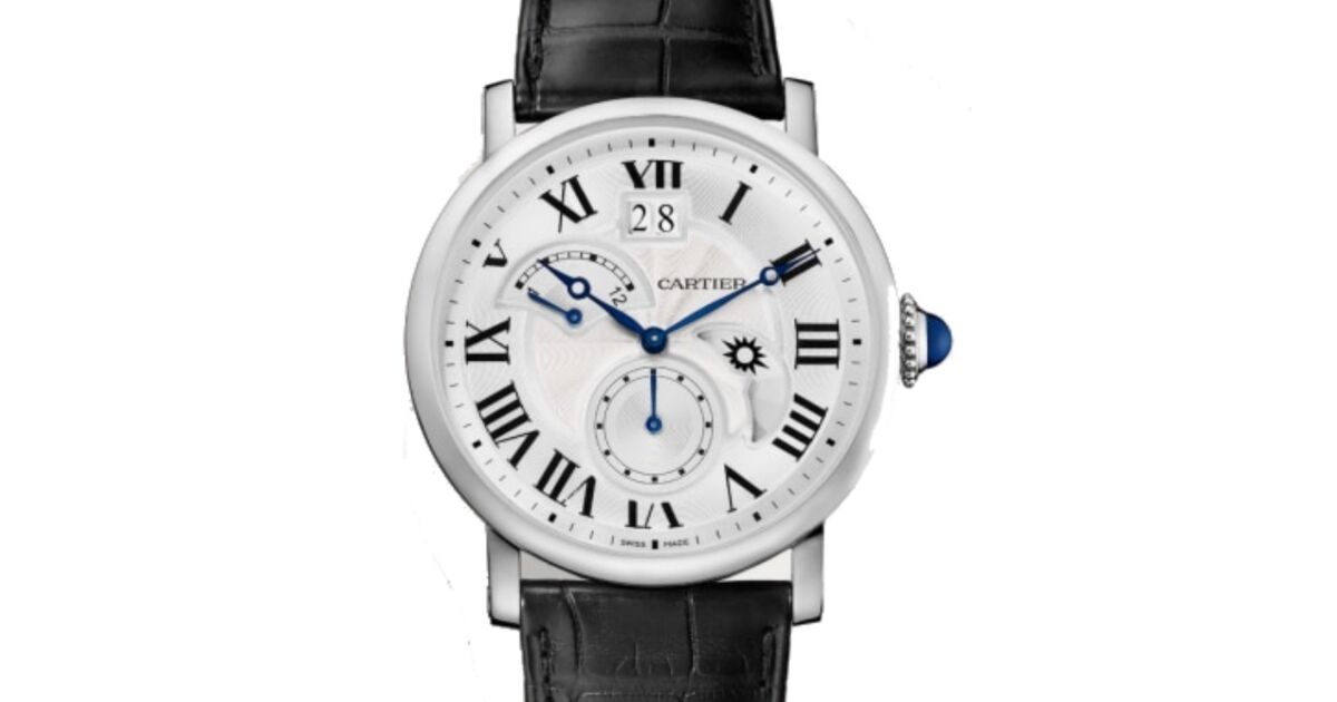 Cartier Rotonde de Cartier Large Date Retrograde Second Time Zone