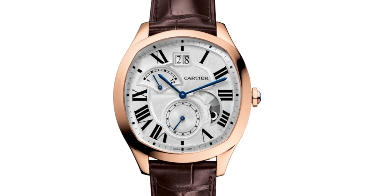 Cartier Drive de Cartier Second Time Zone Day/Night Men's Watch