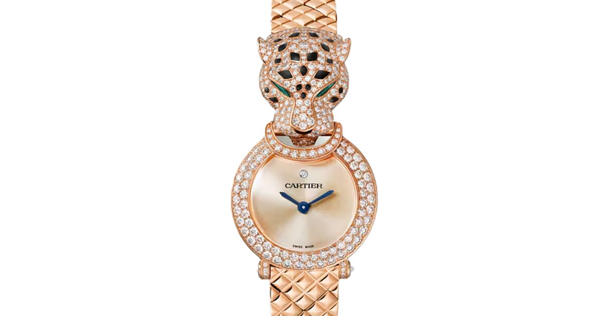 Cartier La Panthere 23.6mm Quartz Rose Gold/Diamond Pave HPI01510