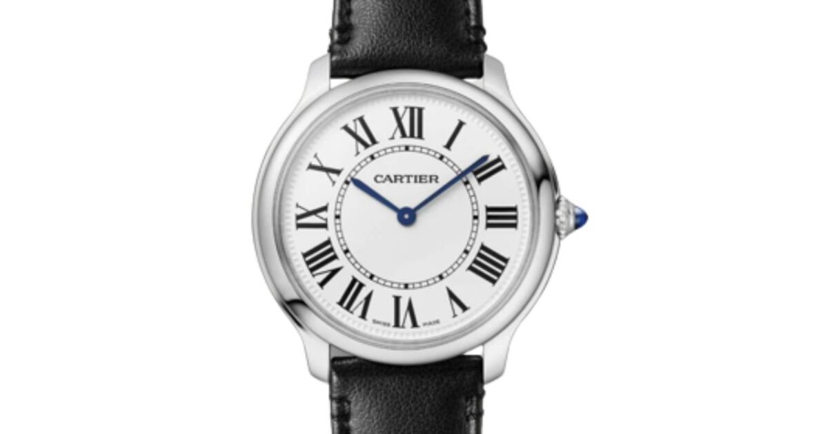 Cartier Watch Ronde Must de Cartier Cartier must de Cartier Ronde Vermeil 1801 - Inventory 7315  main image 2
