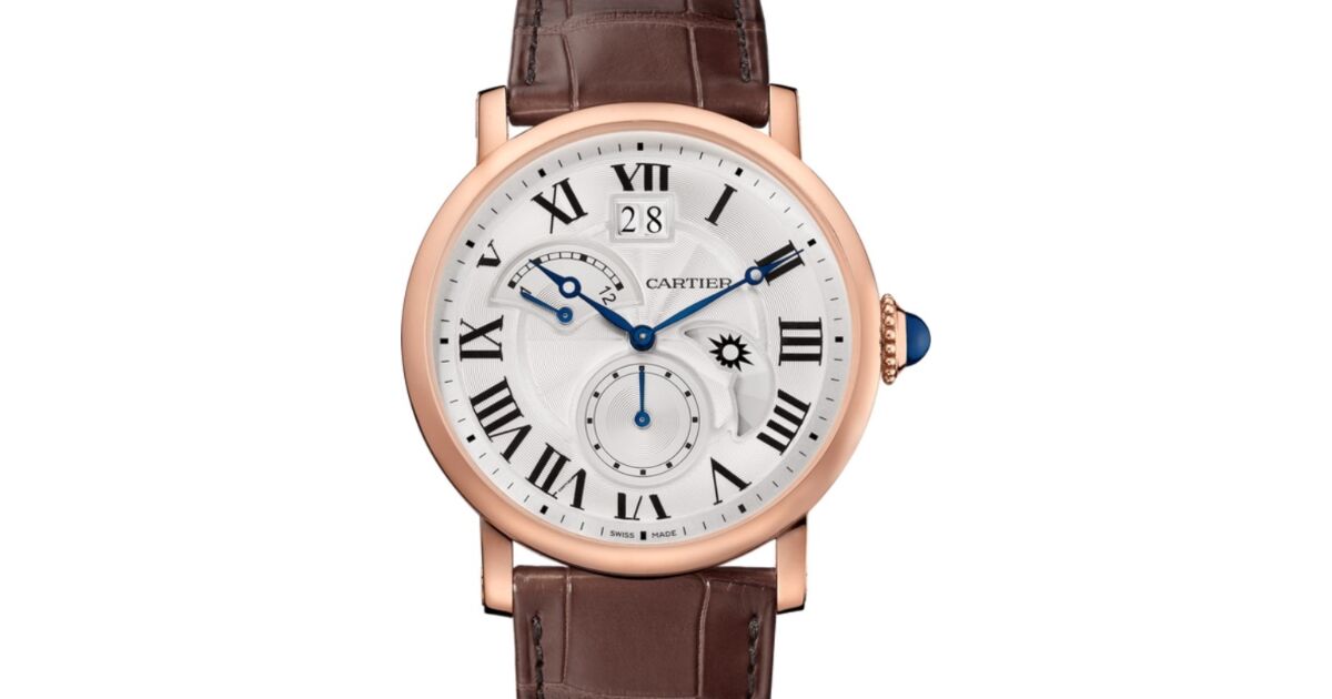 Cartier Rotonde de Cartier Large Date Second Time Zone and Day