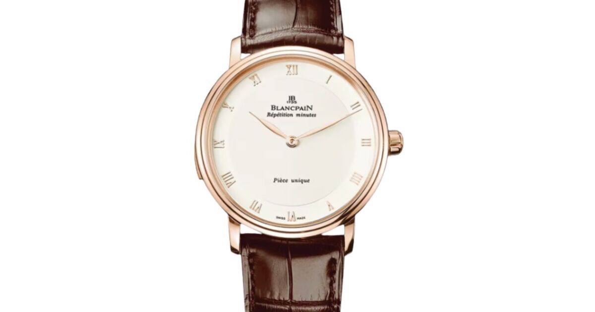 Blancpain Villeret Répétition Minutes Red Gold 38mm Opaline Dial