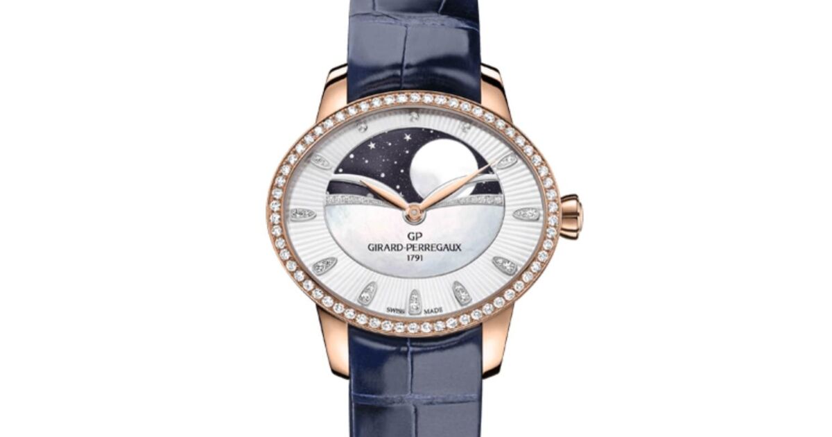 Girard Perregaux Cat?s Eye Celestial Pink Rose Gold/Diamonds