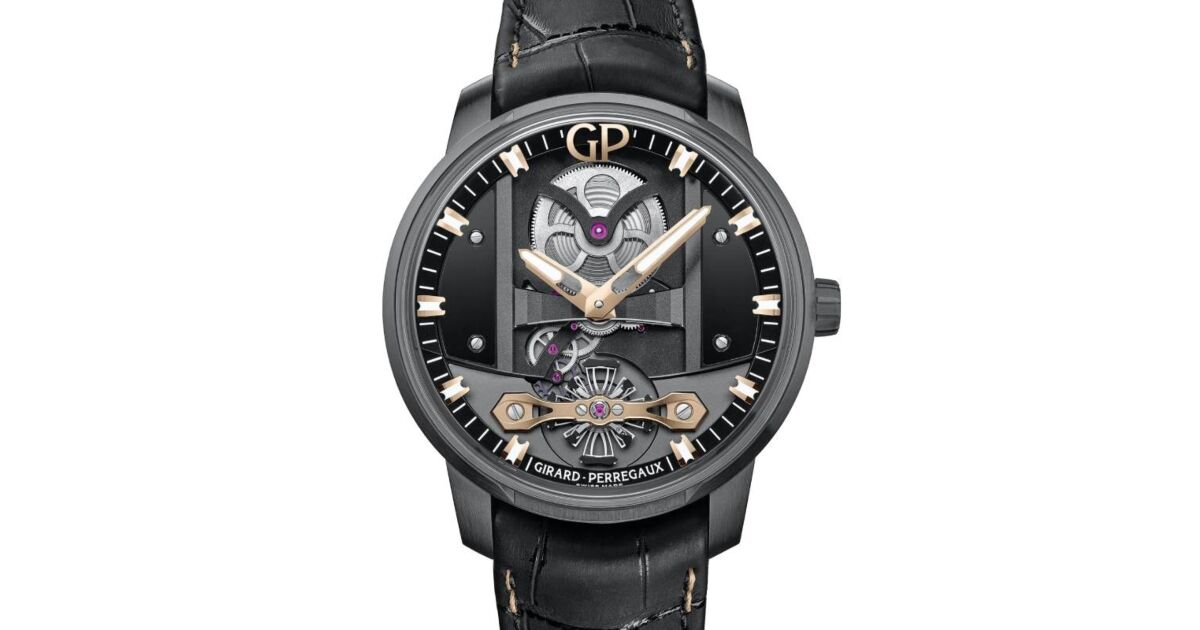 Girard Perregaux Free Bridge Infinity Edition 44mm Steel DLC 82000