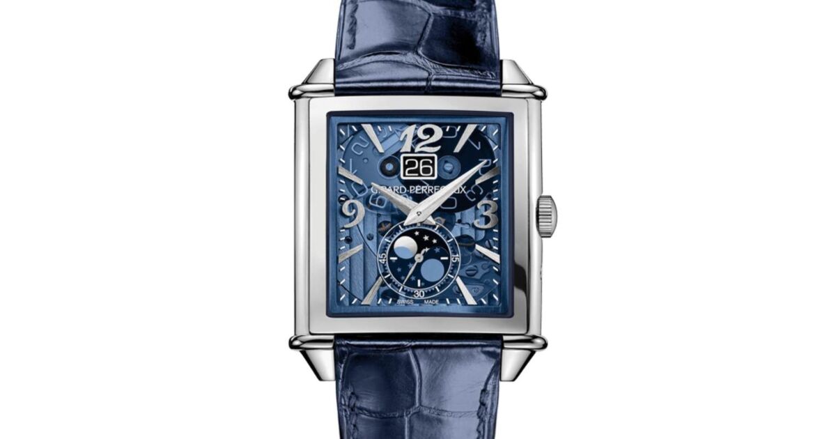 Girard Perregaux Vintage 1945 XXL Large Date and Moon Phases Steel