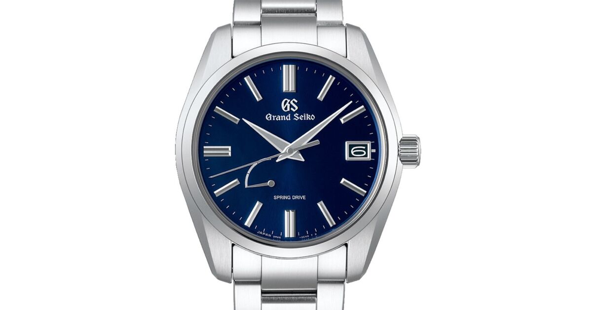 Grand Seiko Heritage Spring Drive Steel Midnight Blue Dial SBGA439