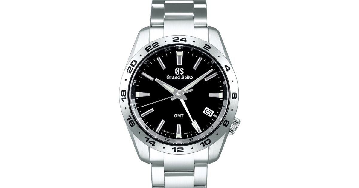 Grand Seiko Sport Quartz GMT Steel Black Dial SBGN027 - BRAND NEW