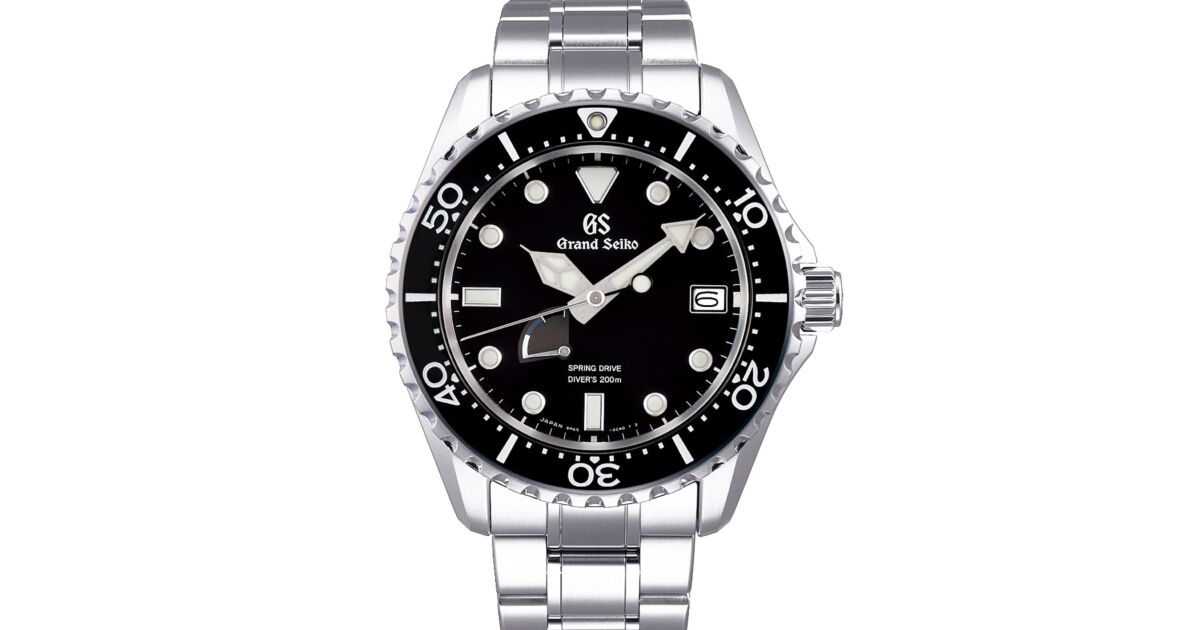 Grand Seiko Sport Spring Drive Steel Black Dial SBGA461 - BRAND NEW